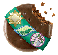 Thin mint cookie